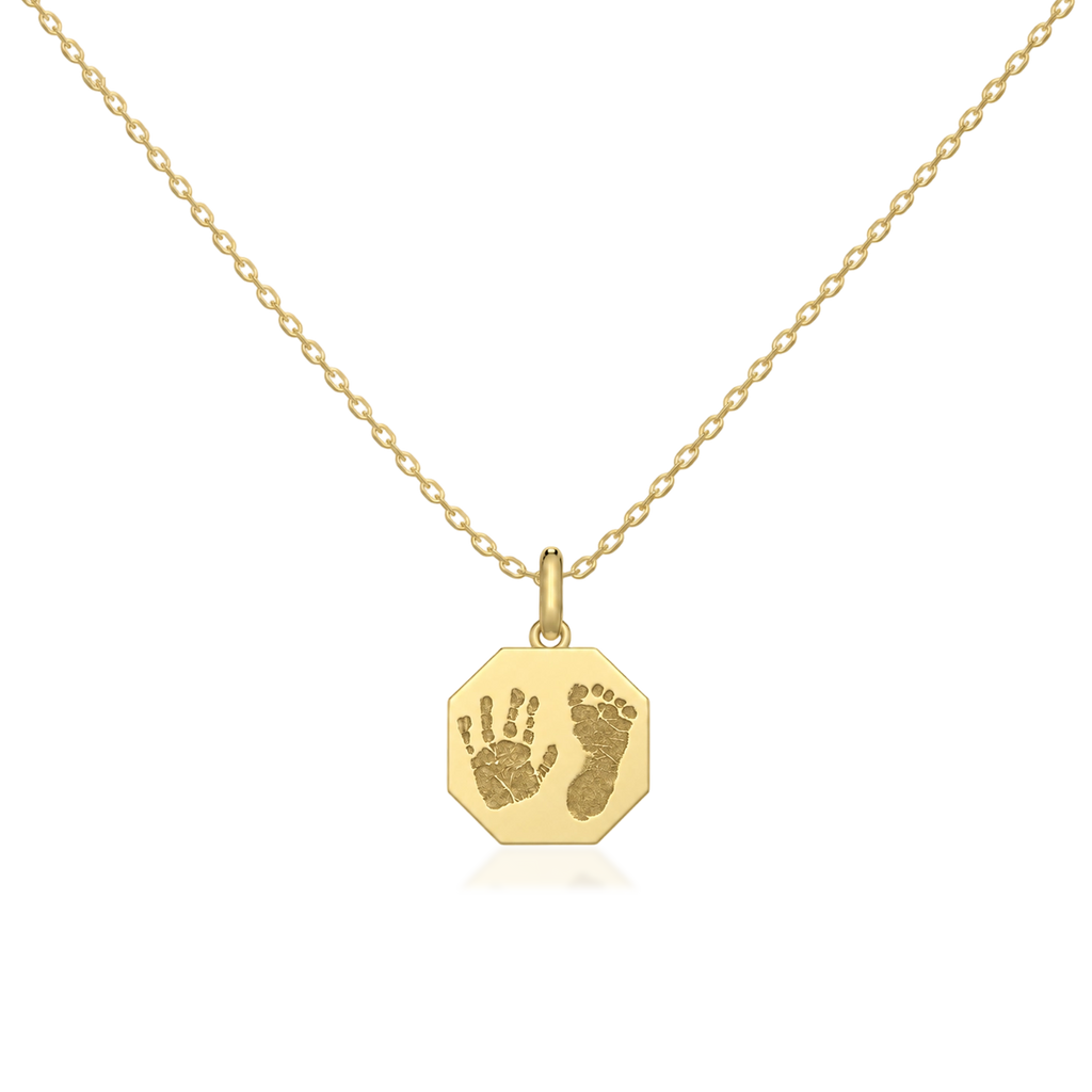 Enamel Charm Necklace Silver SN052